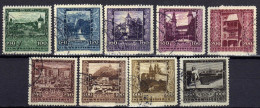 Österreich/Austria 1923 Mi 433-441, Gestenpelt [200424XIV] - Used Stamps