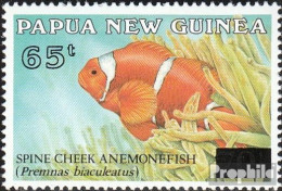 Papua-Neuguinea 721 Postfrisch 1994 Aufdruckausgabe - Papúa Nueva Guinea