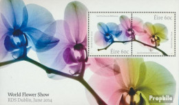 Irland Block94 (kompl.Ausg.) Postfrisch 2014 Weltblumenausstellung 2014 - Unused Stamps