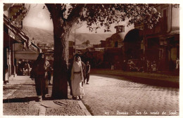 Postcard - 9x14 Cm. | Posted In 1950 | Syria - Damas Sur La Route De Souk - Opéra