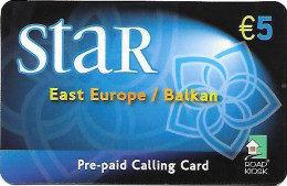 Greece: Prepaid IDT Star East Europe/Balkan - Griechenland