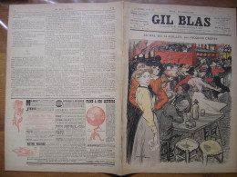 1900 GIL BLAS 28 Steinlen Jehan Testevuide Balluriau - Altri & Non Classificati