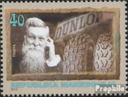 Makedonien 652 (kompl.Ausg.) Postfrisch 2013 John Boyd Dunlop - Macedonie