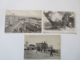 ALGER - Lot De 3 Cartes - Alger