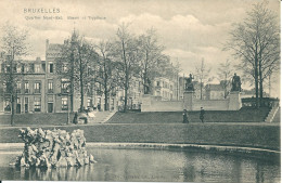 Bruxelles - Quartier Nord - Est - Bassin Et Tryplique - Bosques, Parques, Jardines