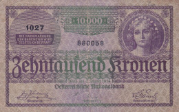 BILLET DE 10000 - Oostenrijk