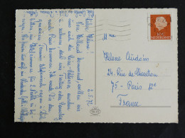 PAYS BAS NEDERLAND AVEC YT 604bB REINE JULIANA - BREDA - LEYDE LEIDEN - Lettres & Documents