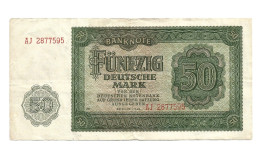 50 Mark Banknote Der Deutschen Notenbank Von 1948 - 50 Deutsche Mark