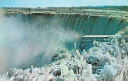 Canada Niagara Falls Horseshoe Falls During Winter - Chutes Du Niagara