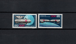 DDR 1968 Space, Sovjet Spaceflights Set Of 2 MNH - Europa