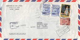 BOLIVIA - AIR MAIL 1972 LA PAZ - WIEN/AT / 6244 - Bolivien