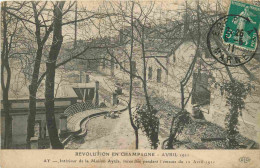 51 - Ay - Révolution En Champagne 12 Avril 1911 - Lntérieur De La Maison Ayala Incendiée Pendant L'émeute Du 12 Avril 19 - Ay En Champagne
