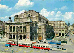 Trains - Tramways - Autriche - Vienne - Wien - L'Opéra - CPM - Voir Scans Recto-Verso - Strassenbahnen