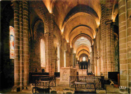 87 - Saint Junien - Intérieur De La Collégialle - La Nef - CPM - Carte Neuve - Voir Scans Recto-Verso - Saint Junien