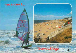 44 - Tharon Plage Saint Michel Chef Chef - La Grande Plage - Planche à Voile - Carte Neuve - CPM - Voir Scans Recto-Vers - Saint-Michel-Chef-Chef