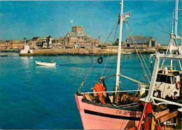 50 - Barfleur - Le Port Et L'église - Bateaux - Carte Neuve - CPM - Voir Scans Recto-Verso - Barfleur