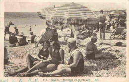 Femmes - Baigneuses - Nice - Plaisirs De La Plage - Animée - Femme En Maillot De Bain - Correspondance - CPA - Oblitérat - Femmes