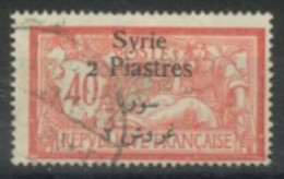 SYRIA - 1924, MERSON STAMP OF FRANCE SURCH, SG # 152, USED. - Syrien