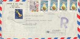 BOLIVIA - AIR MAIL 1963 LA PAZ - WIEN/AT / 6246 - Bolivia