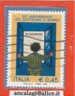 USATI ITALIA 2006 - Ref.1011C "QUOTIDIANO -IL GIORNO-" 1 Val. - - 2001-10: Usati