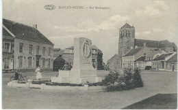 BALEN - BAELEN-NETHE : Het Marktplein - TRES RARE CPA - Cachet De La Poste 1922 - Balen