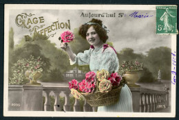 CPA - Carte Postale - Thème - Femme - Gage D'Affection - Ste Marie (CP24680) - Femmes