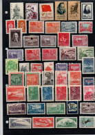 CHINA ASIA SMALL COLLECTION STAMPS USED, MH, MNH ON STOCK CARD - Autres & Non Classés