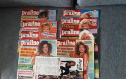 Erotikzeitschrift Wochenend Und Praline 1990 1992 16 Zeitschriften - Altri & Non Classificati