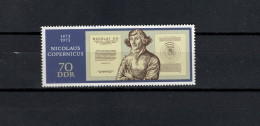 DDR 1973 Space, Copernicus Stamp MNH - Europe