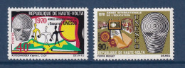 Haute Volta - YT N° 218 Et 219 ** - Neuf Sans Charnière - 1970 - Alto Volta (1958-1984)