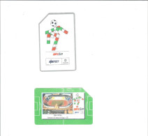 TELECARTE LOT DE 2 CARTES   THEME SPORTS   FOOTBALL          **   RARE     A  SAISIR /// - Zonder Classificatie