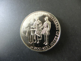 Falkland Islands 50 Pence 1992 - 40th Anniversary Of Reign 1952 - 1992 - Malvinas