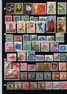 CHINA ASIA SMALL COLLECTION STAMPS USED, MH, MNH ON STOCK CARD - Other & Unclassified