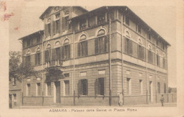 CO765 - ERITREA - Cartolina Fotografica Del 1921 Da Asmara A Roma Con Cent 15 Ardesia  - Colonia Eritrea - - Eritrea