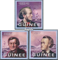 Guinea 9886-9888 (kompl. Ausgabe) Postfrisch 2013 Richard Wagner - Guinea (1958-...)