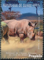 Guinea 9191 (kompl. Ausgabe) Postfrisch 2012 Gefährdete Tiere Westafrikas - Guinée (1958-...)