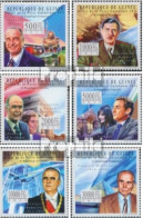 Guinea 8751I-8756I (kompl. Ausgabe) Postfrisch 2011 Französische Präsidenten - Guinea (1958-...)