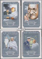 Guinea 10857-10860 (kompl. Ausgabe) Postfrisch 2014 Mahatma Gandhi - Guinée (1958-...)