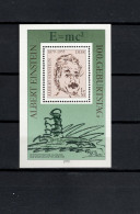 DDR 1979 Space, Albert Einstein S/s MNH - Europe