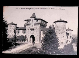 Cp, 69, Saint Symphorien Sur Coise, Château De Saconay, écrite 1928, Imp. Catala Frères - Saint-Symphorien-sur-Coise