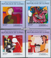 Guinea 10772-10775 (kompl. Ausgabe) Postfrisch 2014 Pablo Picasso - Guinea (1958-...)