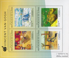 Guinea 10752-10755 Kleinbogen (kompl. Ausgabe) Postfrisch 2014 Vincent Van Gogh - Guinée (1958-...)