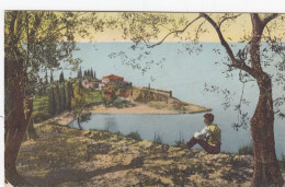 PUNTA DI S. VIGILIO-VERONA-LAGO DI GARDA-CARTOLINA VIAGGIATA IL 25-9-1920 - Verona