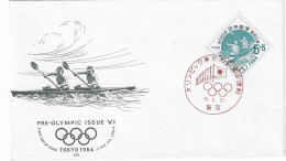 1964 Jeux Olympiques De Tokyo: Le Canoë-Kayak - Zomer 1964: Tokyo