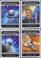 Guinea 10442-10445 (kompl. Ausgabe) Postfrisch 2014 Yuri Gagarin - Guinée (1958-...)