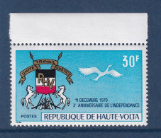 Haute Volta - YT N° 231 ** - Neuf Sans Charnière - 1970 - Upper Volta (1958-1984)