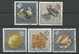 DDR 1976 Archeology Y.T. 1858/1862 (0) - Used Stamps