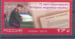 2015. Russia, 70y Of End Of WW II, 1v,  Mint/** - Ongebruikt