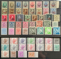 België, 1924-82, Samenstelling 58 Dienstzegels, Postfris **, OBP 130€ - Neufs