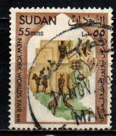 SUDAN - 1964 - FIERA INTERNAZIONALE DI NEW YORK - USATO - Soedan (1954-...)